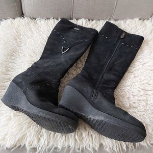 Pajar tall suede winter boots, size 39
